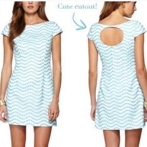 Lilly Pulitzer Piper Shorely Embroidered Shift Dress 8